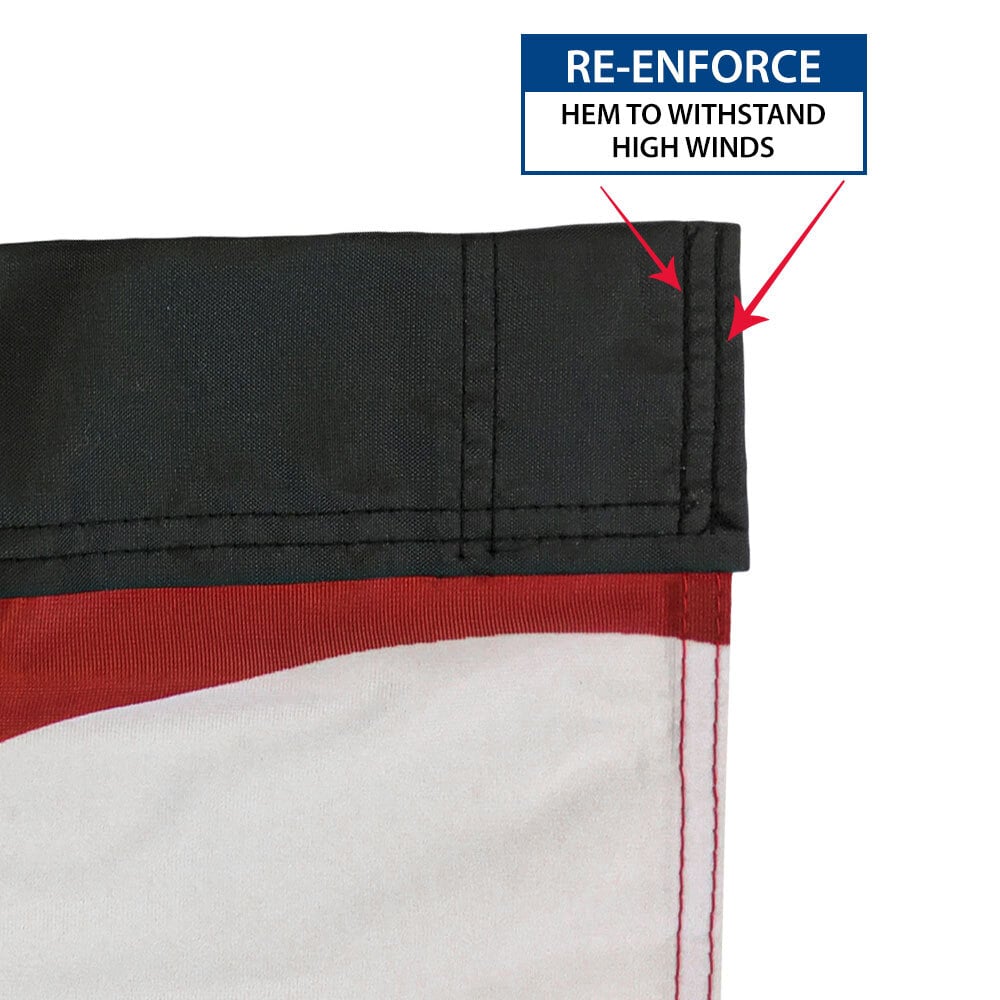 AUTO DETAILING (RED CHECKERED) WINDLESS BANNER FLAG
