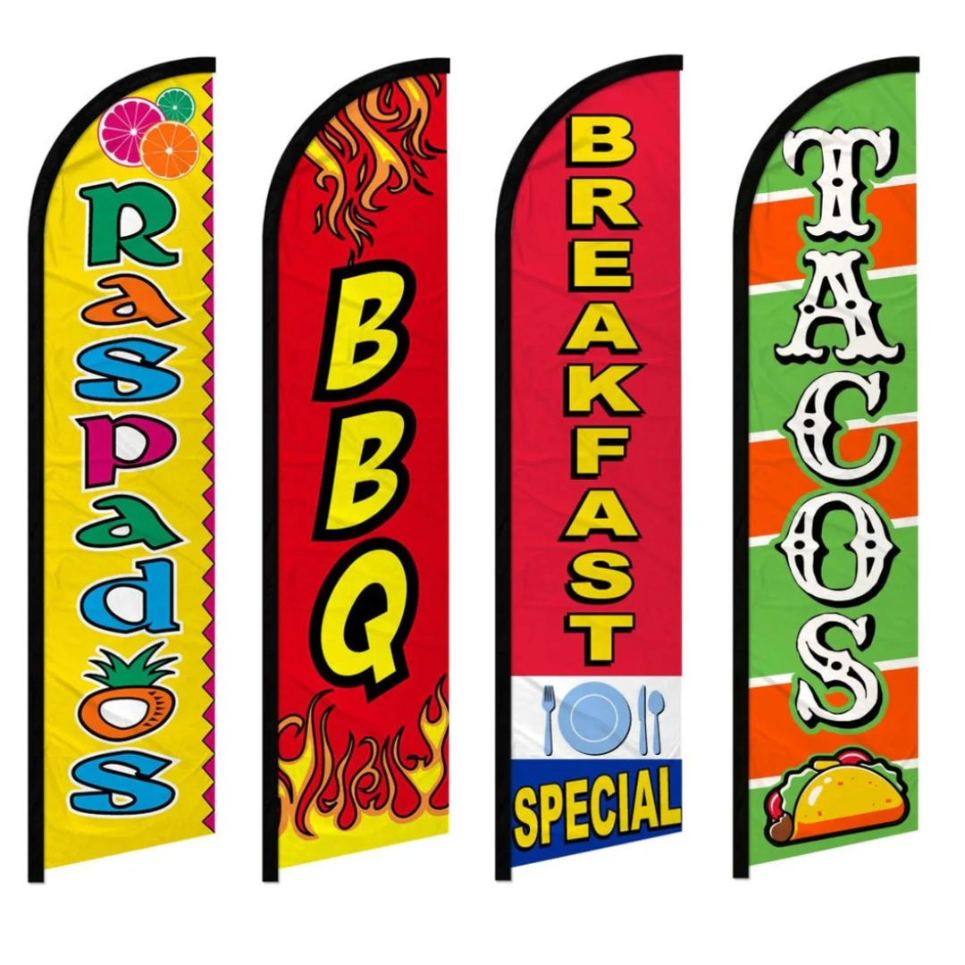 Food & Beverage Services Windless Flags
