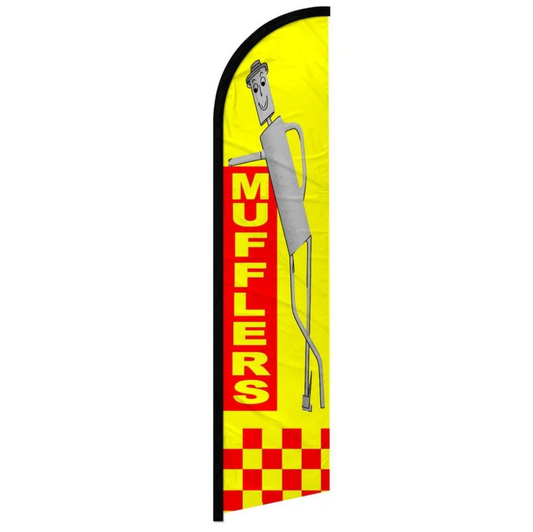 MUFFLERS (MAN) WINDLESS BANNER FLAG